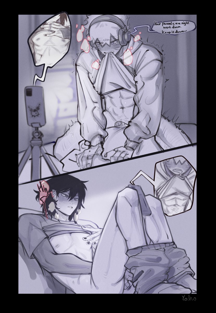 Yodzo_YnH's tweet photo. kinktober| day12 |phone sex
#narusasu https://t.co/gH1yVHAvDA