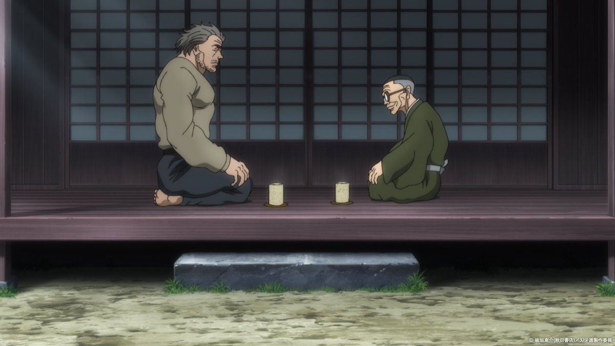 baki_anime's tweet photo. ／
アニメ『#刃牙道』第17話
先行カット解禁ッッ💥
＼

第17話「守護(しゅご)り」

本部以蔵...実戦柔術を謳い、
古武術や武器術の実力者として知られるも、
素手の格闘戦では本領が発揮できずにいた。
そんな本部が、今迎えようとしている
一世一代の大舞台を見届けよッッ…!!

お楽しみにッッ‼️

毎週日曜23:30〜
TOKYO MX、ＢＳ日テレ、サンテレビほかにて
順次放送ッ⚔️

#バキアニメ