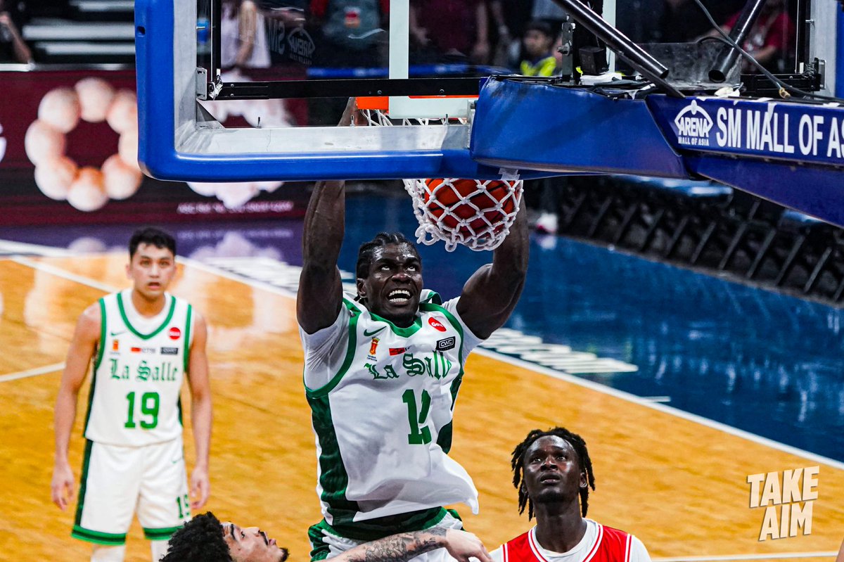 TakeAimLS's tweet photo. Henry Agunnane is making his presence felt on both ends of the floor, averaging close to 13 points. 8 rebounds. 2 blocks over his last two games.

A whole year away from the game now he’s back with a vengeance 🔥🏹 https://t.co/L0gKm9Bn12