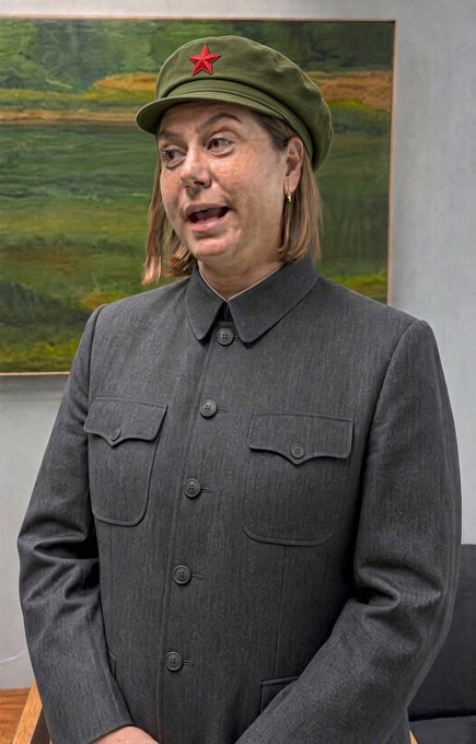 BurnFBDown's tweet photo. @ElissaSlotkin Elissa Slotkin: this is what an ugly, CIA agent turned Russian provocateur DSA Communist shitbag looks like. https://t.co/KCsRUiaMM2