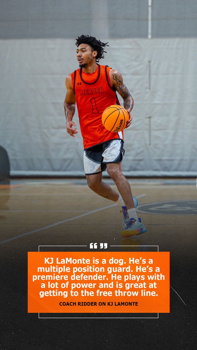 MercerMBB's tweet photo. 𝗠𝗲𝗲𝘁 𝗧𝗵𝗲 𝗕𝗲𝗮𝗿𝘀 ➔ KJ LaMonte

#GoBears https://t.co/O6mSi9oeL2