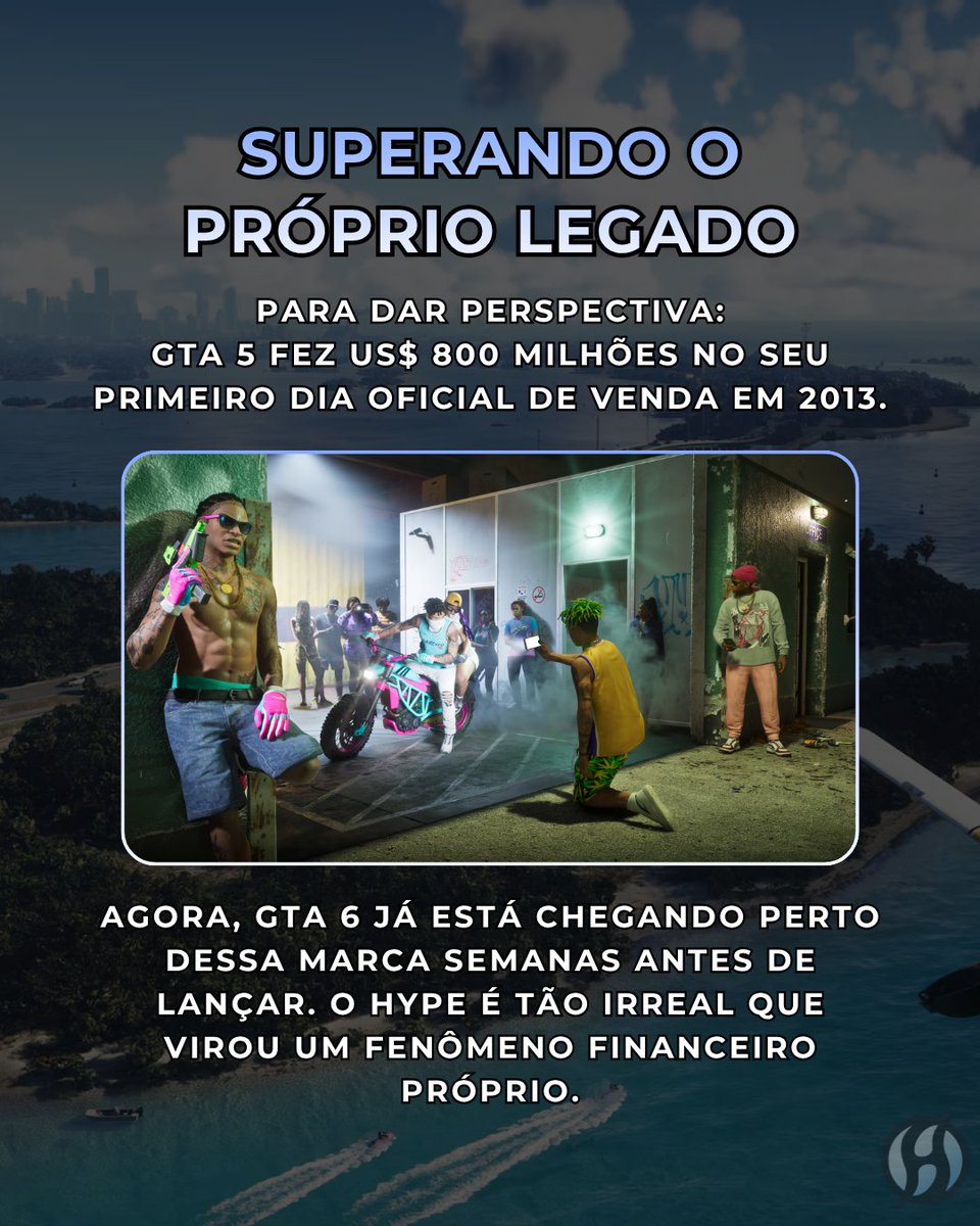 GameHall's tweet photo. SUPERANDO O PRÓPRIO LEGADO https://t.co/X0gxasKTgw