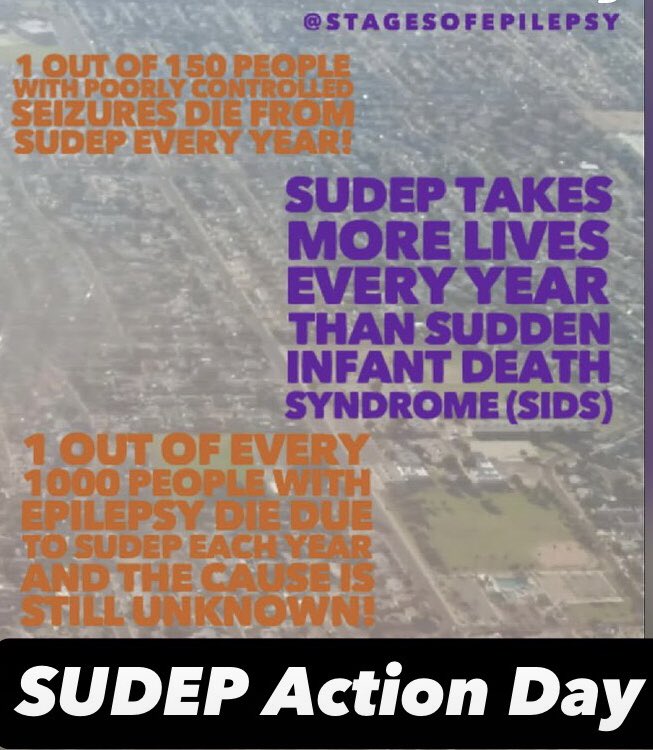epilepsytime's tweet photo. #SUDEPActionDay #epilepsysucks #epilepsysupport #epilepsyadvocate #epilepsystigma #sudepaction #epilepsywarrior #epilepsywarriors #epilepsyfact #sudep #purpleforepilepsy #invisibleillnessawareness #invisibleillness #epileptic #epilepsyawarenessmonth #sudepawareness #cameronboyce https://t.co/MB40zFjfcC