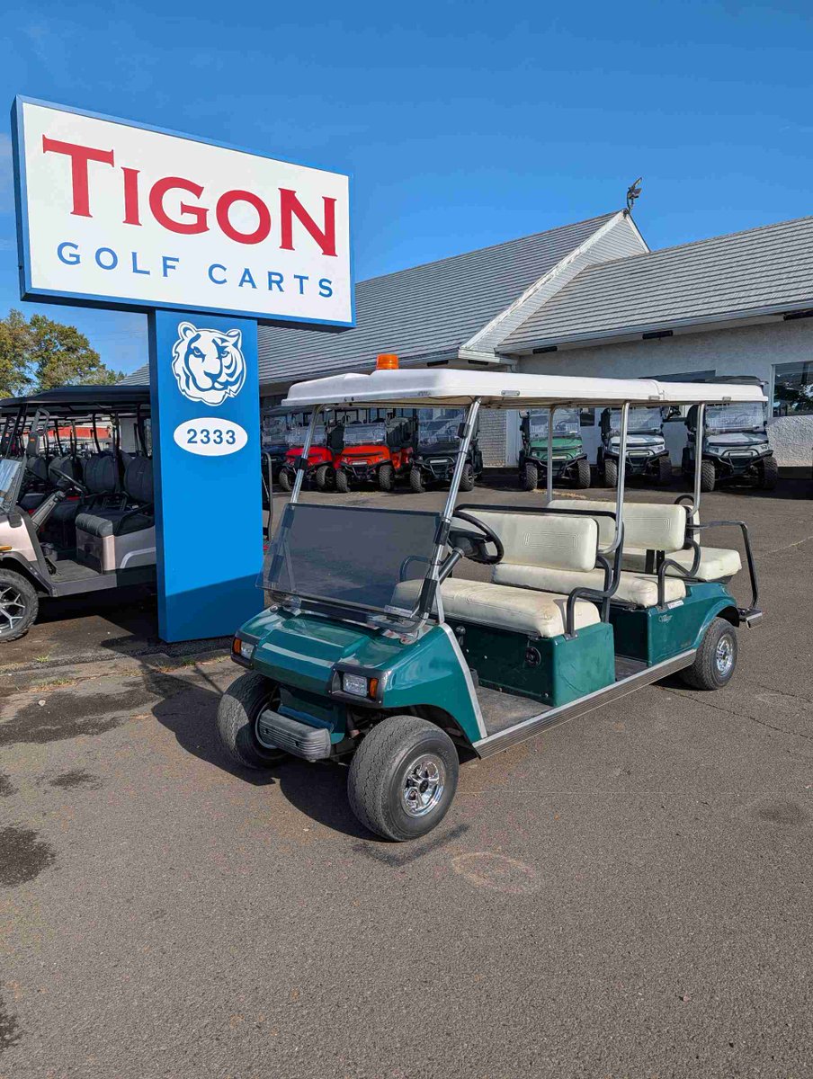 TigonGolfCarts's tweet photo. Club Car DS - Gas Golf Cart $7,500  2000 Club Car DS $7,500 6 passenger, CALL: 215-595-8736 https://t.co/nwonxrgaYR    #ClubCar #ClubCarDS #GasGolfCart #GolfCart #GolfCarts #GolfCartForSale #GasPoweredGolfCart #GolfCartLife #GolfCartLifestyle #GolfCartShowcase https://t.co/rzyPKJcZiO