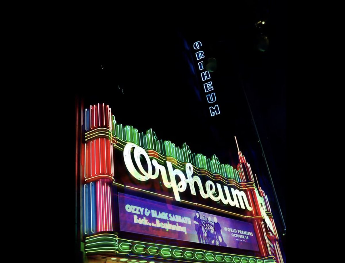 markweissguy's tweet photo. ROCKED Magazine takes you behind the scenes at the legendary Orpheum Theatre in Los Angeles for the world premiere of Back to the Beginning! 
#ozzyosbourne #blacksabbath #BackToTheBeginning 
🎟️https://t.co/v7RWn8fFTI
Get ROCKED Magazine Issue #4 today!
📷 https://t.co/3X84gdaTCk https://t.co/1oL9kM8Mv9