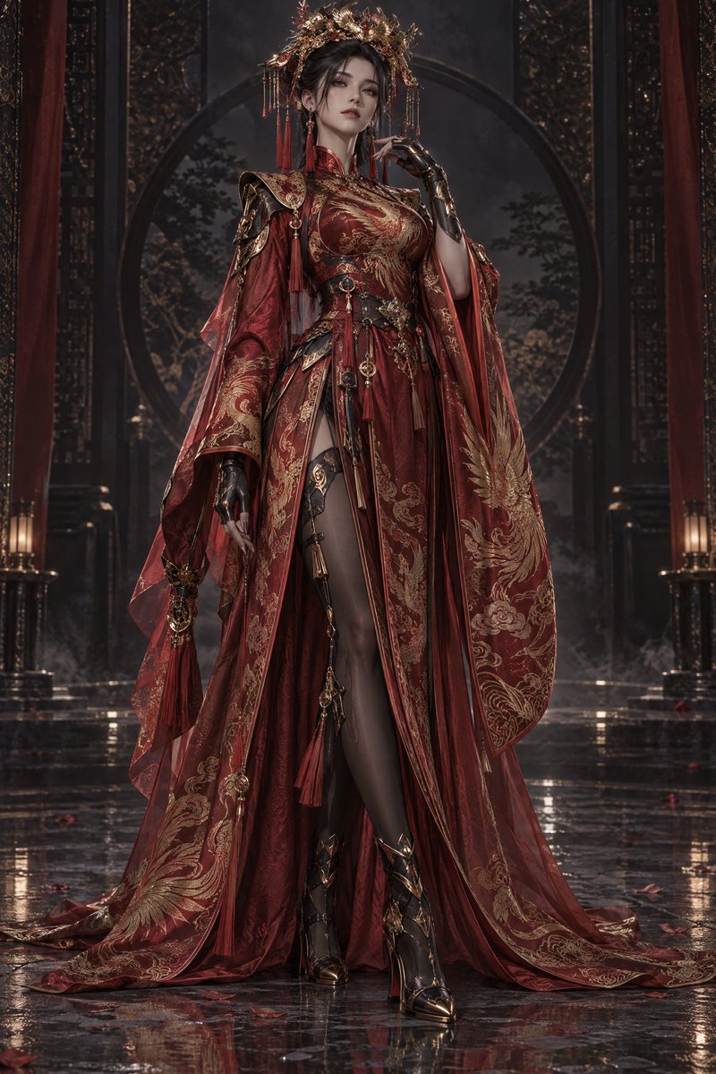 meigmeige's tweet photo. #TheFirstDescendant  #Freyna
#fanart #AI #ChineseWeddingdress https://t.co/lQ6Q8XDgZr