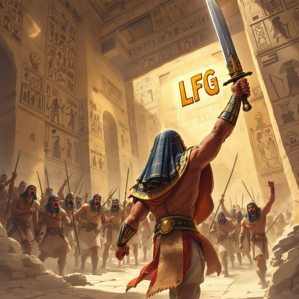 AncientEMemes's tweet photo. Ancient Egypt, we invented LFG! So come on, LFG!

$AEM 

#AncientEgyptienMemes #solanamemecoin #Memes https://t.co/H66pbhI4fJ