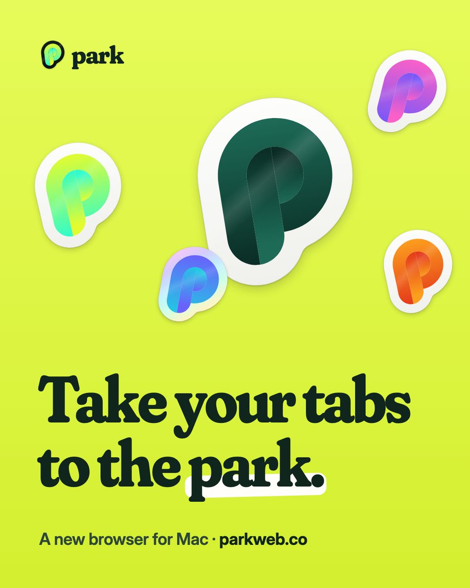 parkwebhq's tweet photo. Forty tabs, ten frozen, one of them playing music you can't find. Sound familiar? They had a good run, but it's time to take your tabs to the park. A new browser, made for the Mac. Join the waitlist at https://t.co/mUK7BxhhZD. https://t.co/k61qo1BHsE