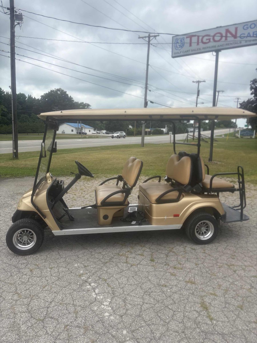 TigonGolfCarts's tweet photo. Star EV CLASSIC - Beige 6 Passenger LSV 2015 Star EV CLASSIC $7,500 street legal 6 passengeR. CALL: 419-402-8400 https://t.co/GGuHq6k8hW   #StarEV #StarEVClassic #LSV #LowSpeedVehicle #6PassengerGolfCart #SixSeaterGolfCart #ElectricVehicle #BeigeGolfCart #GolfCartLife #GolfCarts https://t.co/XAZlEhI3PN