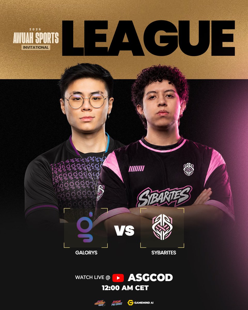 ASGCODM's tweet photo. @galorysgg vs @TeamSybarites 
𝐋𝐈𝐕𝐄 𝐍𝐎𝐖 🟢
𝐒𝐭𝐫𝐞𝐚𝐦: https://t.co/WumhCEoBwt

𝐌𝐚𝐢𝐧 𝐄𝐕𝐄𝐍𝐓 https://t.co/72jsIrcac3