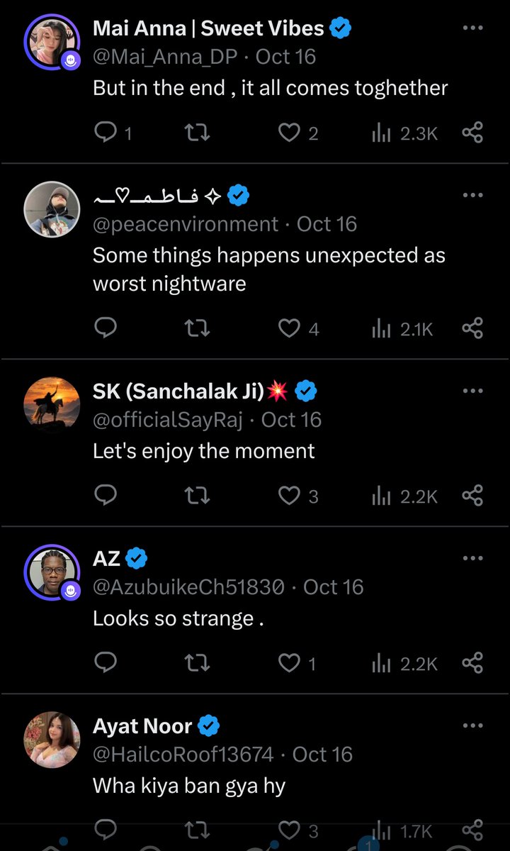 offshoreoddity's tweet photo. Every one of these accounts is a bot, not one damn real human amongst them. Every viral post with a video posted by a verified account is like this. Xwitter is a dead zone. https://t.co/KX2rJFfyoA