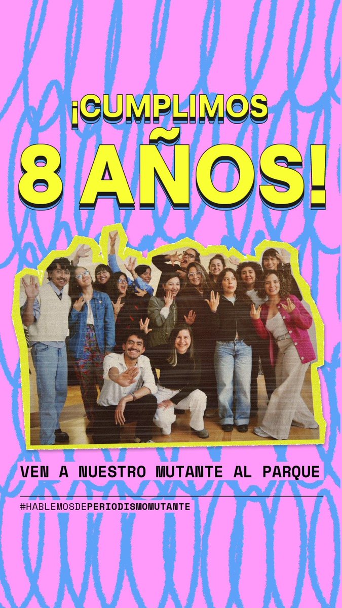 LigaNoSilencio's tweet photo. @MutanteOrg estuvo de cumpleaños este mes y quiere celebrarlo junto a ti.🥳
Si vives en Bogotá puedes ir el 24 de octubre a las 10am al Parque de los Novios para compartir un pícnic. O conectarte a la Piñata Esotérica Virtual el 29 de octubre.
Inscríbete: https://t.co/HypllO6yR5 https://t.co/MQEE9SwQMV