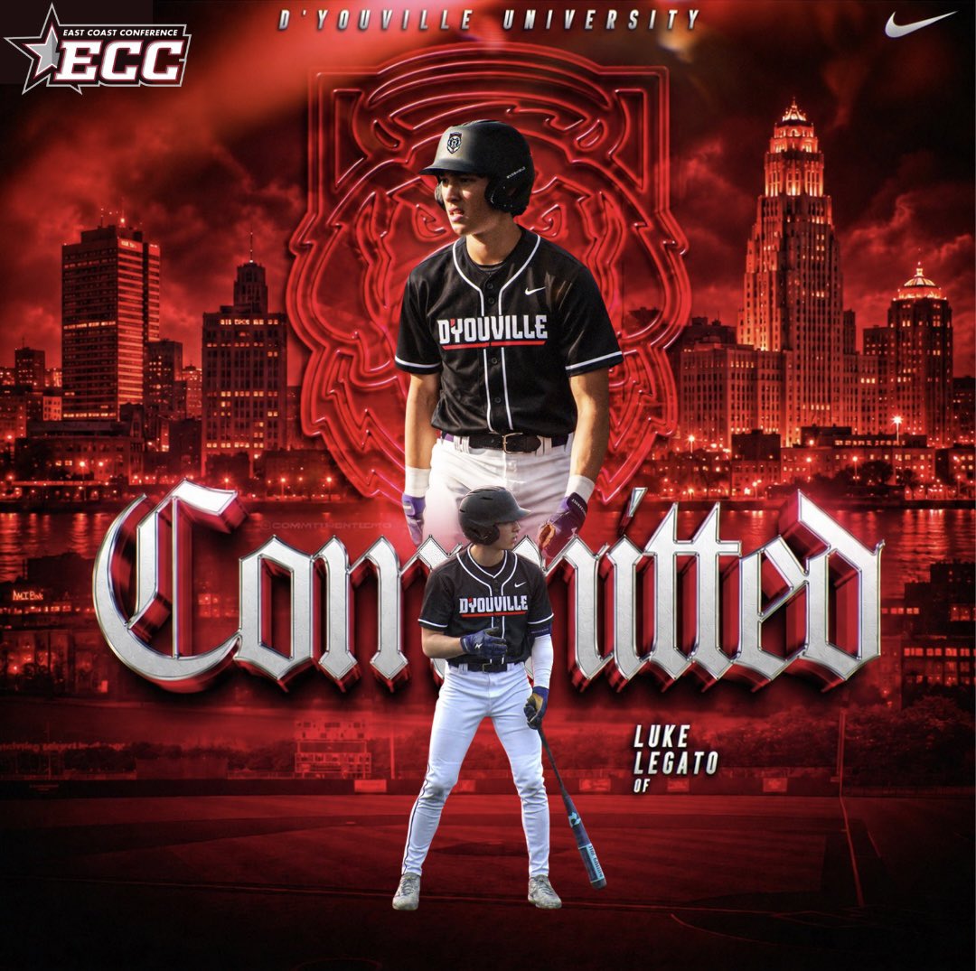 lukelegato13's tweet photo. I am extremely excited and grateful to announce my commitment to D’Youville University where I’ll be continuing my academic and athletic career! I want to thank my family for all of their sacrifices and support over the years. Huge shout out to all of my coaches and teammates, your guidance and friendships mean more than you know!

Lastly, I want to thank Coach McLain and Coach Kalbfus for believing in me and giving me this amazing opportunity! I’m beyond grateful for this next chapter and excited to get to work!