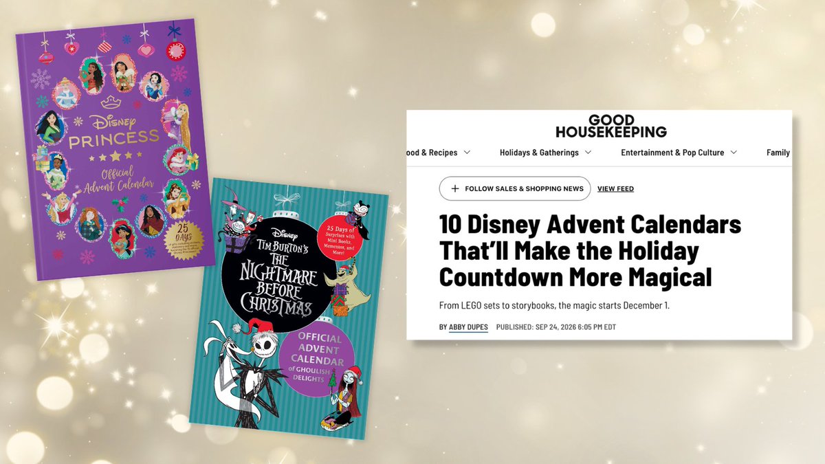 insighteditions's tweet photo. Thank you to @goodhousemag for featuring two of our advent calendars!   

Read more: https://t.co/tOOfKRtByK https://t.co/UwdkyOoRvo