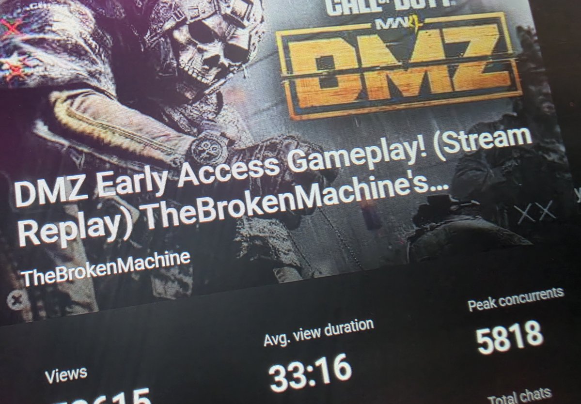 BrokenMachine's tweet photo. DMZ is Good Fun 🤝  @CallofDuty

PvP is 🔥 GG stream https://t.co/N19CvqblUw