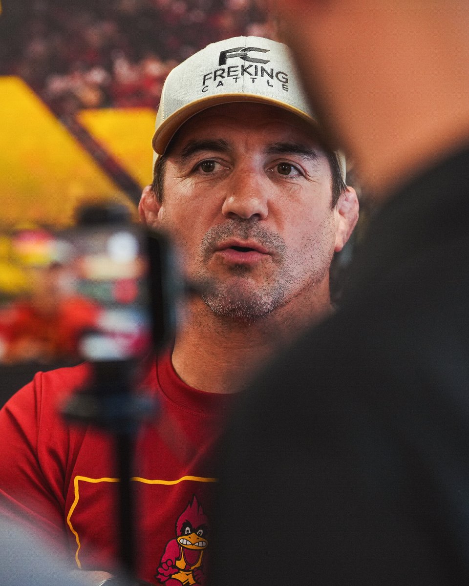 CycloneWR's tweet photo. Talkin' Cyclones 🎙️ https://t.co/t3xVdM2WWG
