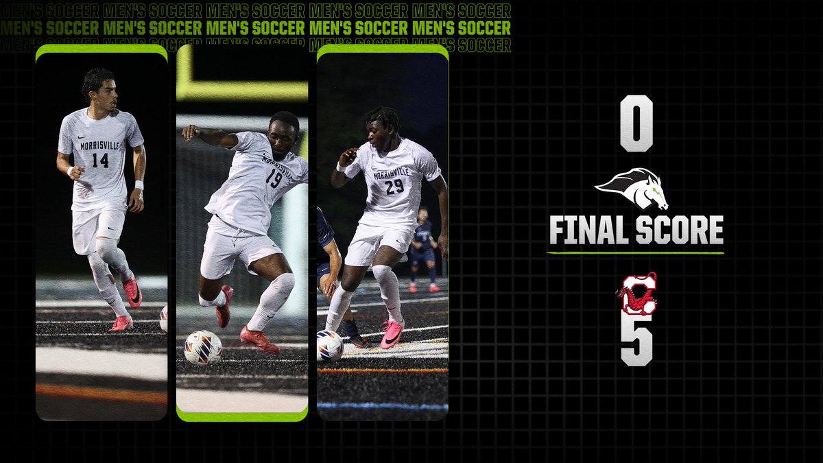 MSCMustangs's tweet photo. MEN’S SOCCER FINAL SCORE: 
Morrisville 0, Cortland 5
#RunAsOne

read more at https://t.co/eiY9HEFTRU https://t.co/wLoZnxKSMi