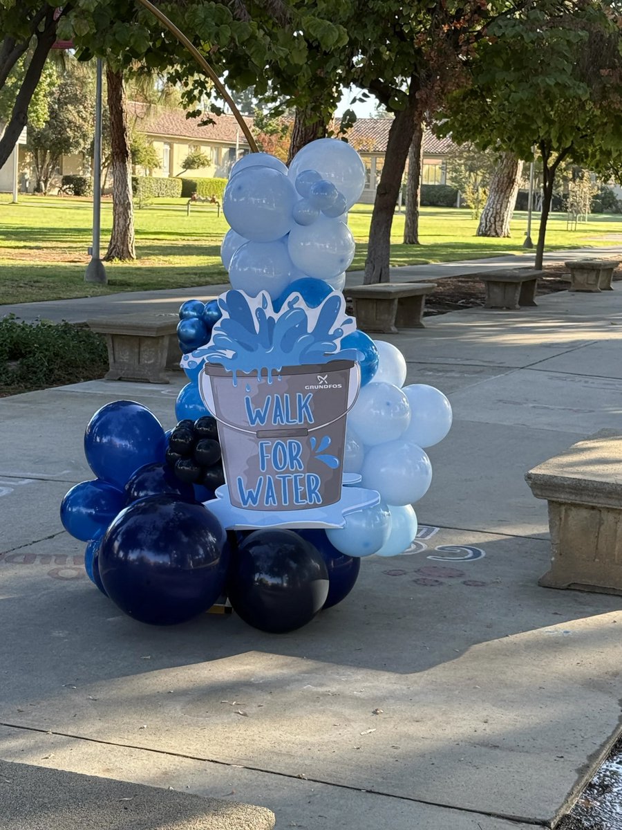 FSCWI's tweet photo. Every step supported access to clean, safe water.

CWI joined Walk for Water at Fresno State, hosted by Grundfos in support of Water Mission. The community walk raised funds and awareness to help provide safe water to 4,000 people worldwide. https://t.co/a4oDZDnZs9
