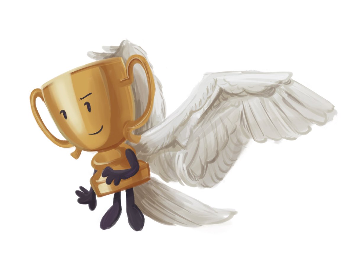 _nothingbagel's tweet photo. avian trophy #inanimateinsanity https://t.co/zRNkJJiJOz