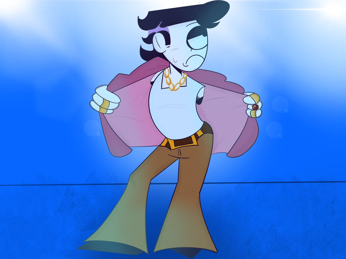 Mad_claudz67's tweet photo. Ik this trend hella old but i wanted to draw this guy #Spookymonthkevin https://t.co/51s1cuNwvu