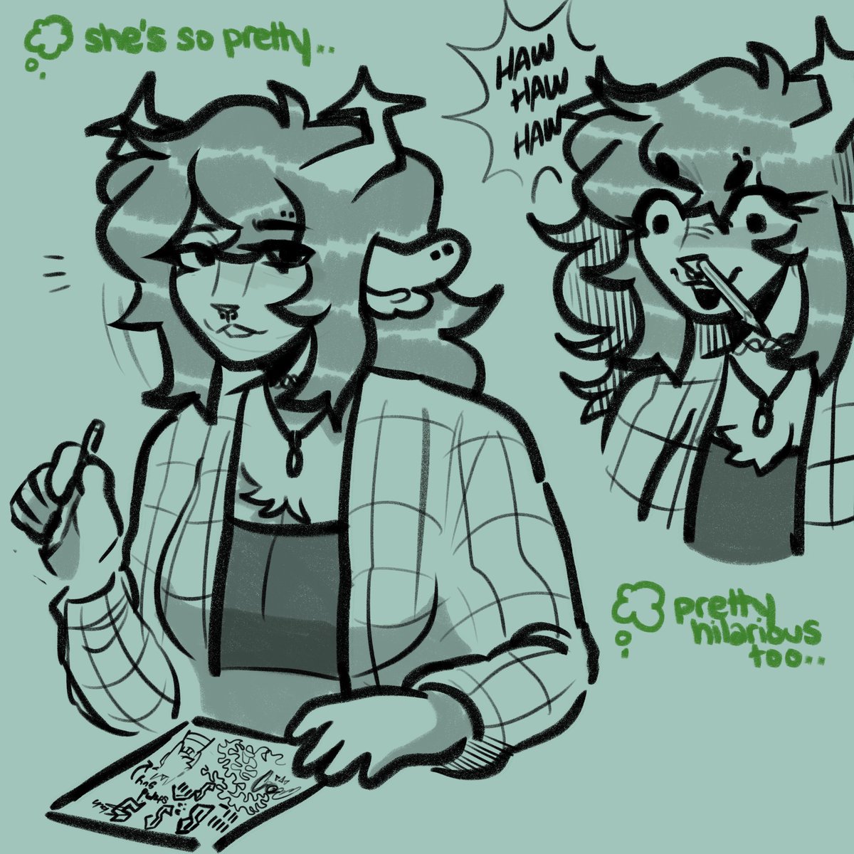 azriielos's tweet photo. in all her glory #deltarune #Dessriel https://t.co/Qu1bs9v8gR