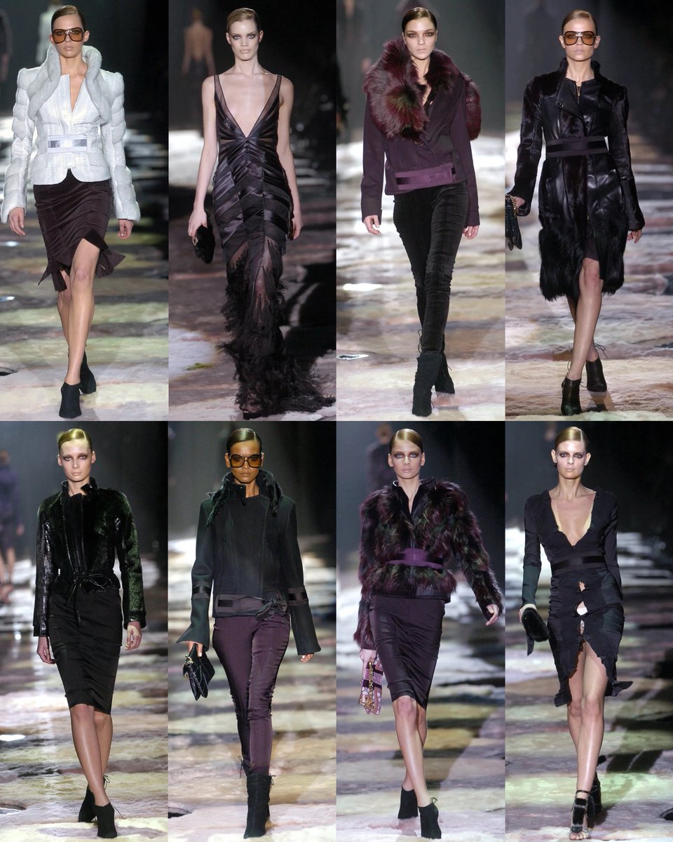 amorprnt's tweet photo. GUCCI 2004, Tom Ford’s final collection https://t.co/htvrSPyQqj