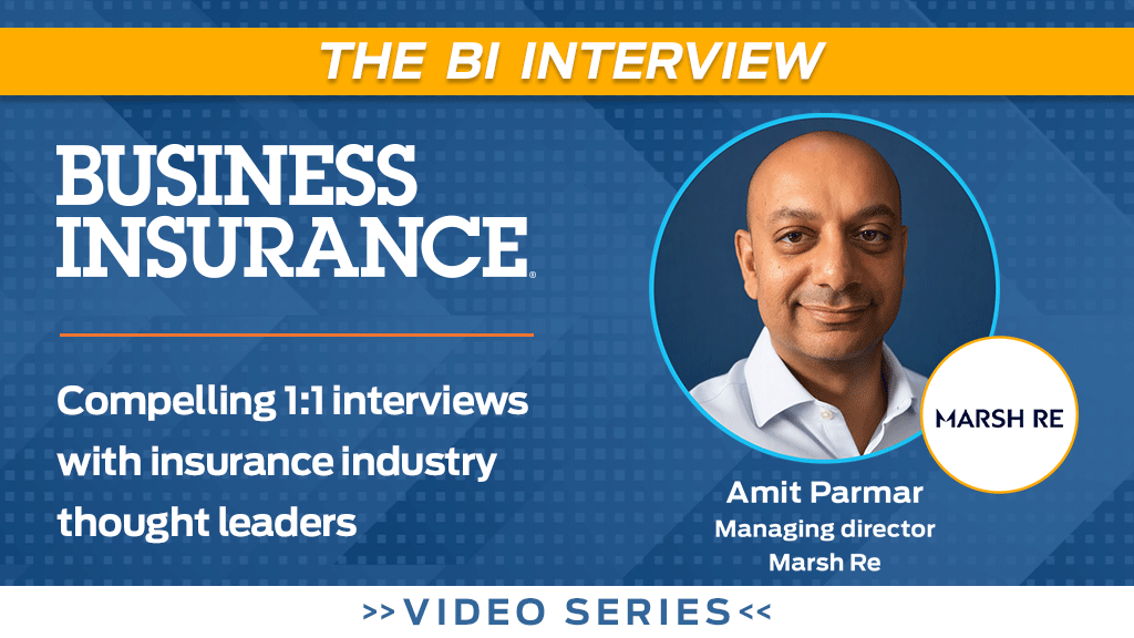 BusInsMagazine's tweet photo. Amit Parmar, a managing director at Marsh Re, discusses the brokerage’s recent report on electric vehicle accident rates and the implications for insurers and reinsurers.

Watch now: https://t.co/pviJj1Wuo2
Brought to you by @TheHartford 

#AutoInsurance #RiskManagement https://t.co/HmkTkUSxJV