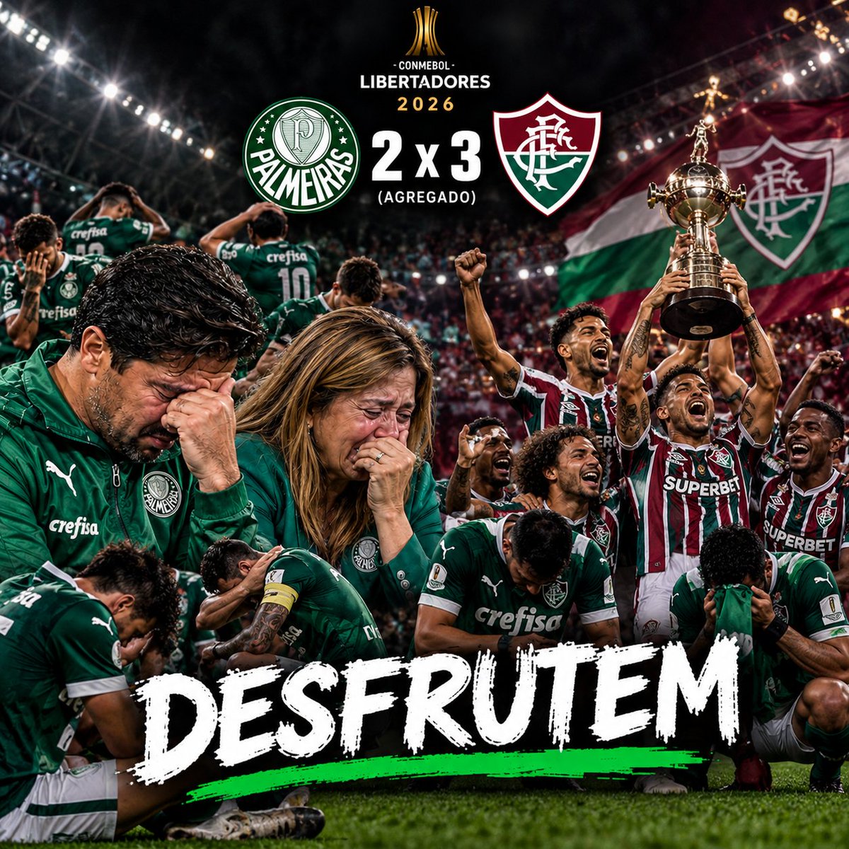 xreyuriii's tweet photo. @FluminenseFC Torcendo pra vcs fdp, vamo ver como é torce pro Fluminense hoje https://t.co/aYZjSsGm90