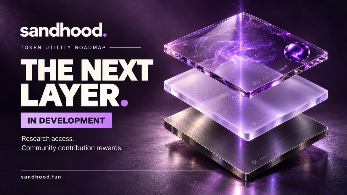 sandhoodfun's tweet photo. SANDHOOD’S NATIVE TOKEN IS LIVE 🟣

Now on Robinhood Chain.

Sandhood brings market research, token discovery and creator launch tools into one workspace — and the public beta is already open.

This launch adds the native token to that ecosystem. The work on the product continues, with the community helping shape what comes next.

Explore the beta, check the official launch details and come meet the hood.

Website: https://t.co/Jsl8vLqj53
Beta: https://t.co/XL6dhtmPVc
Community: https://t.co/zNsypFsBNt
X: https://t.co/9byKj8nZGK