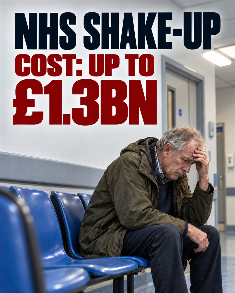 PolPulseUK's tweet photo. Up to £1.3 BILLION.

That is health minister Karin Smyth's own estimate of the one-off cost of the NHS reorganisation, including staff exit payments.

Savings of over £1 billion a year are promised by the end of this Parliament. The bill lands first.

Where would you have spent it?

#UKPolitics #NHS