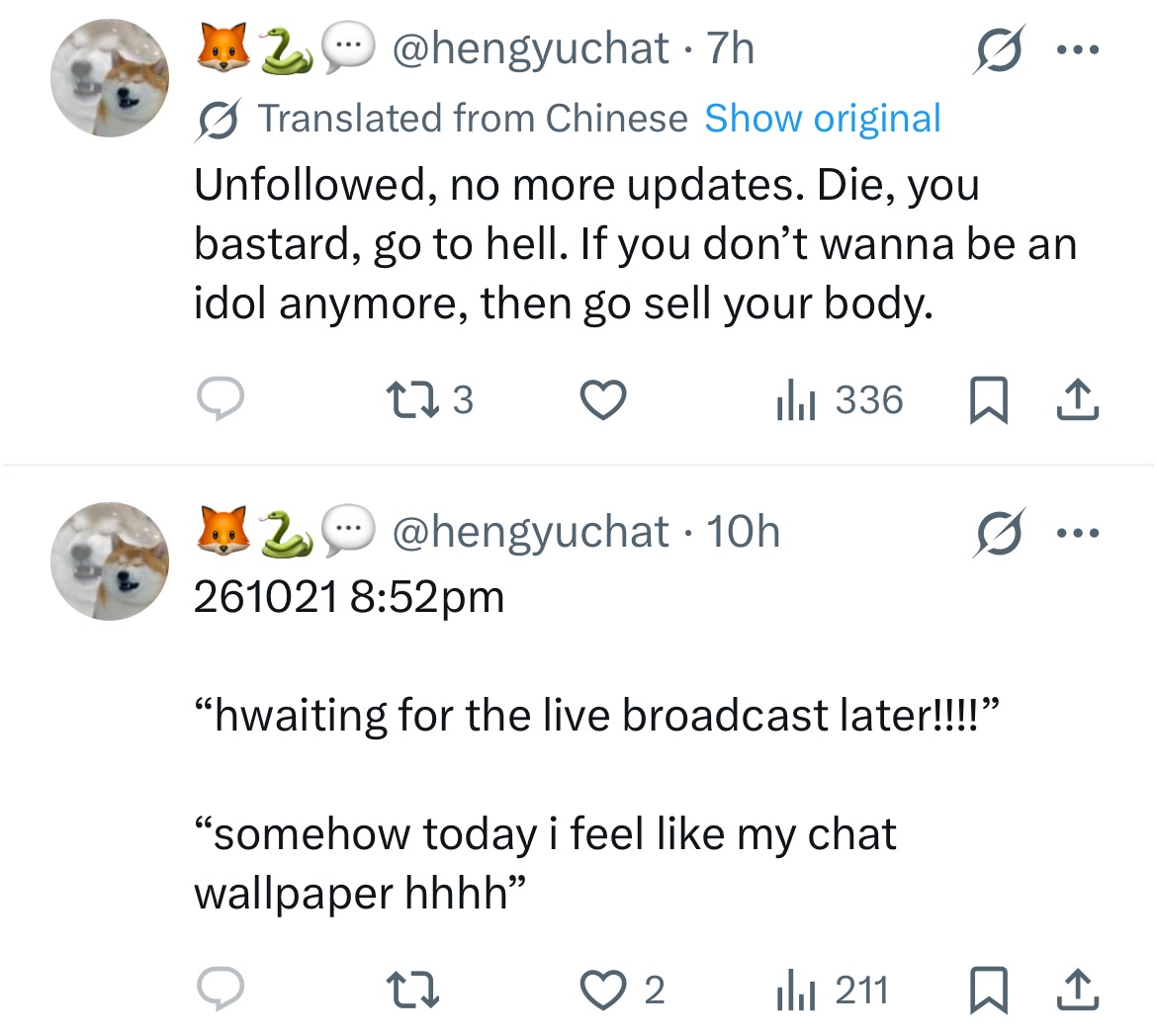 hengyudebuted's tweet photo. Genuinely what could have happened in those 3 hours 😭😭❓❓ https://t.co/Wq48MDqDxk
