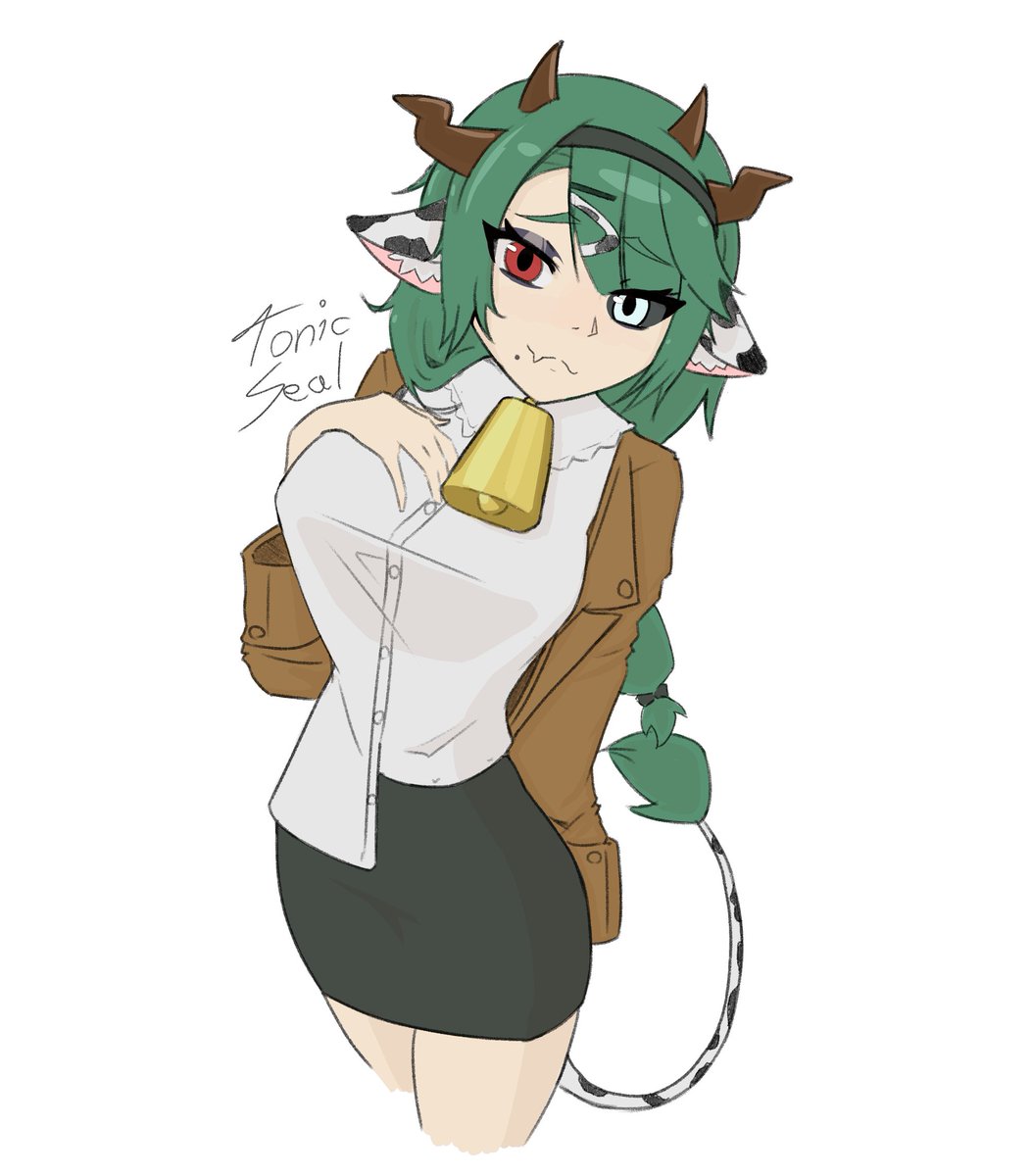 TonicSeal's tweet photo. #crefart Decided to pull out the tablet and do some digital art. I feel like some areas could use some improvement but i feel that ive improved in others. I need to work on my perfectionism as much as my skill if im being honest haha. https://t.co/uNQViePXhM