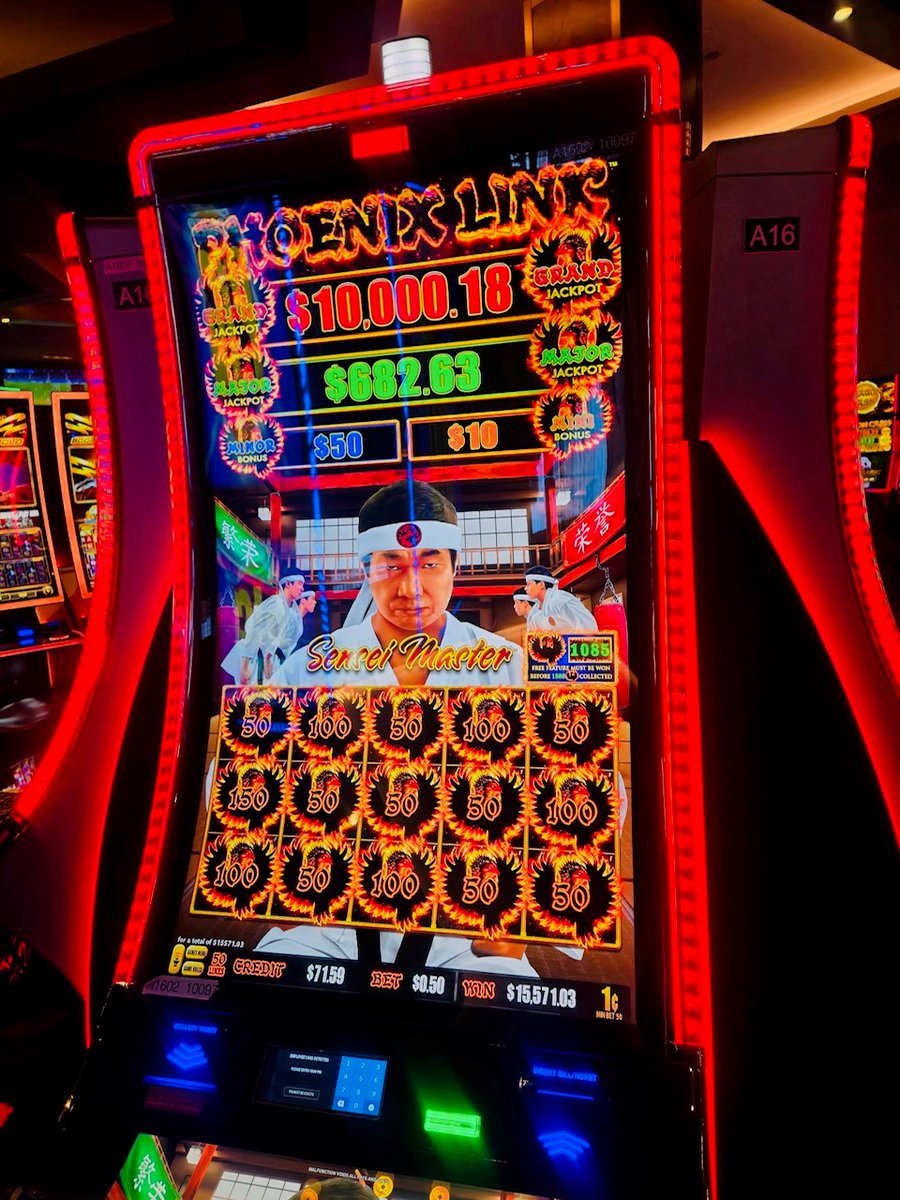 JACKCleCasino's tweet photo. 50¢ won't get you far at the Dollar Store, but it went a LONNNNG way at JACK Cleveland!

Yesterday, a lucky guest turned a 50¢ wager into a FIVE-FIGURE WIN, $15,571, in fact!

Congratulations to this very lucky winner!  Let's see who is next??

Gambling Problem?  Call 1-800-MY-RESET