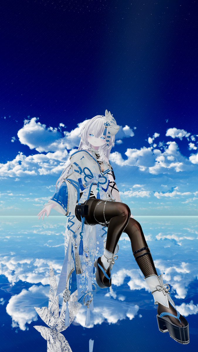 R1am___vrc's tweet photo. おはよ〜🤍🫧これはお昼ご飯何にしようか考えてるルルーネ🦈
 #rurune3d https://t.co/jjJvlIXvwK