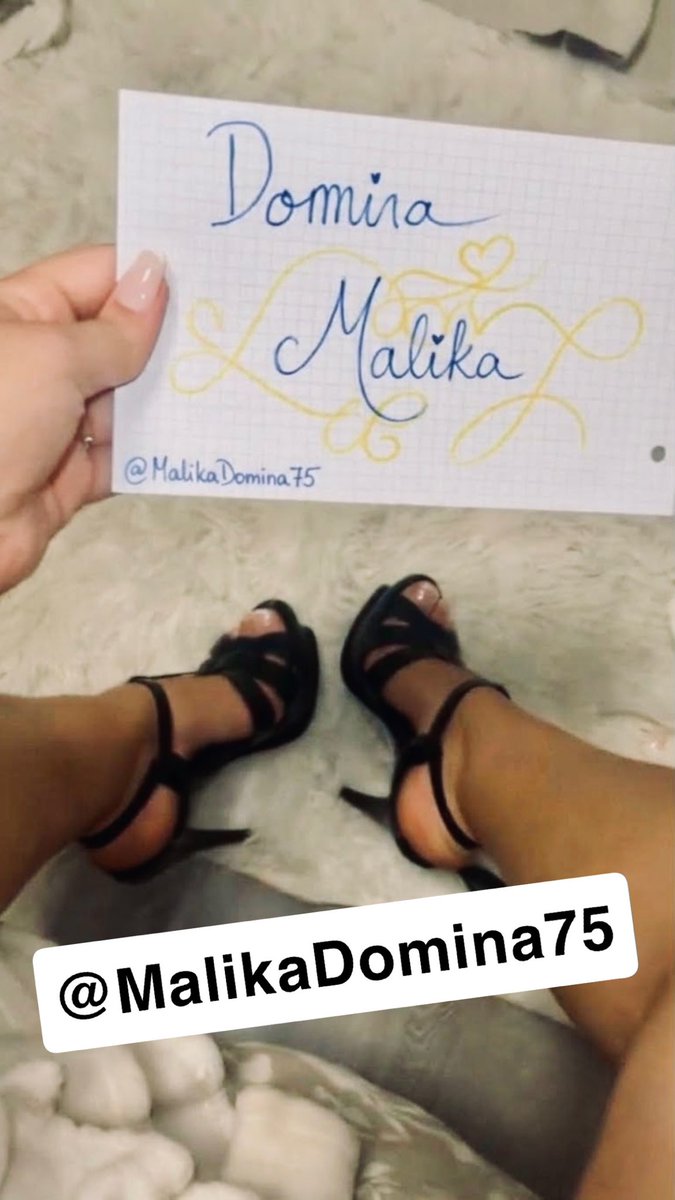 MalikaDomina75's tweet photo. Je suis de retour les salopes !! Mon compte a 3,4K a sauter !! Venez pv vous faire maltraiter mes ptits toutou 😈👸🏻🇩🇿🇬🇵 
🚨⚠️RÉEL SUR PARIS ⚠️🚨
#domina #soumis #toutou #fetichiste #pied #reine #princesse #goddess #paris #reels #offrande https://t.co/dspkX94igw