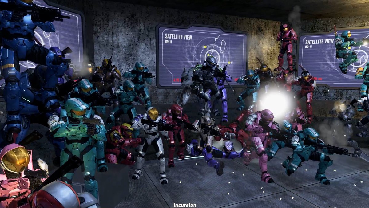 Incursion_YT's tweet photo. Every scene is like a Renaissance painting I stg #Halo3 #ProjectReclaimer #Customgames https://t.co/V4W2cckBEX