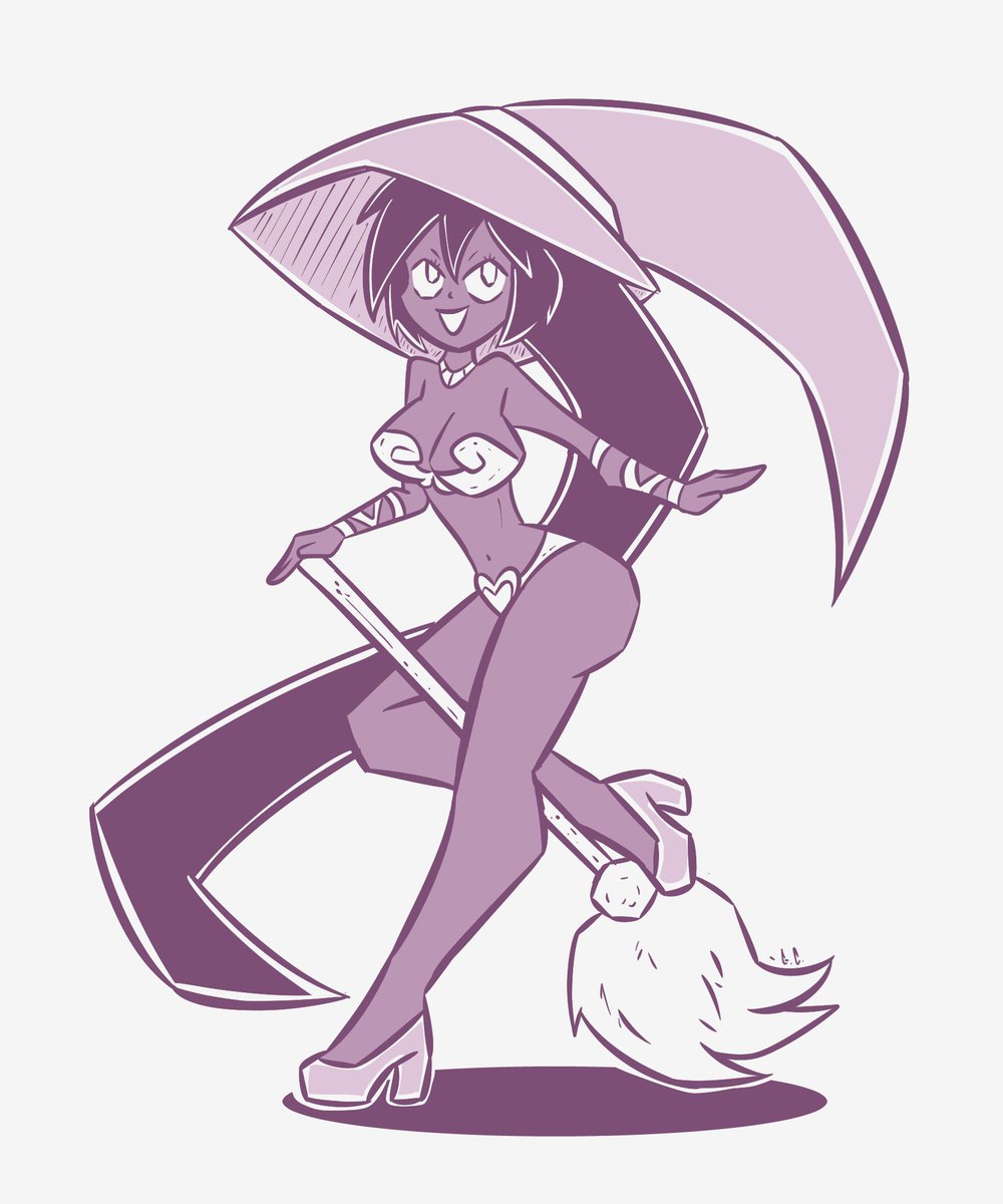 gabcdraws's tweet photo. Witch Shantae https://t.co/bjGuX1mSE8