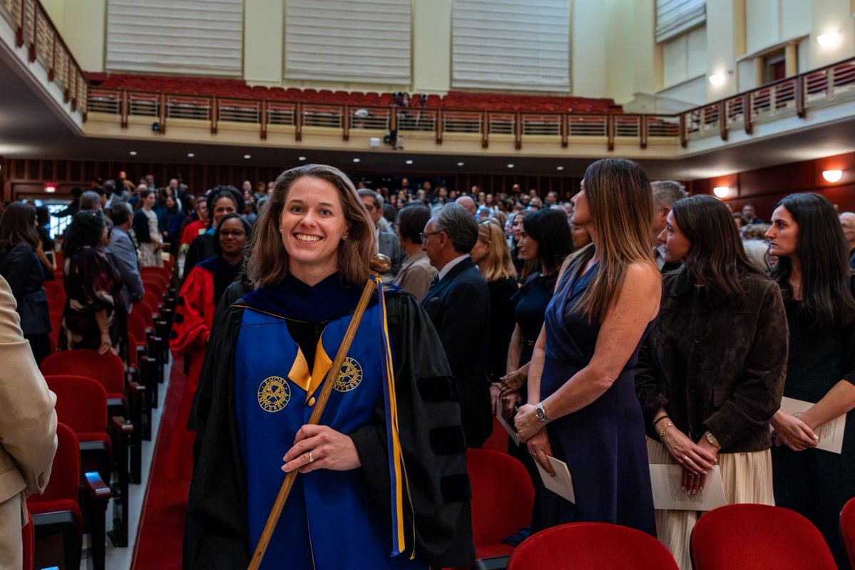 EmoryUniversity's tweet photo. Another historic day for Emory! This morning’s Presidential Convocation on the Atlanta campus brought the Emory community together to mark the investiture of President Chris Augostini and look ahead to the university’s next chapter.
 
#Emory #EmoryUniversity https://t.co/lT7oQmJWyT