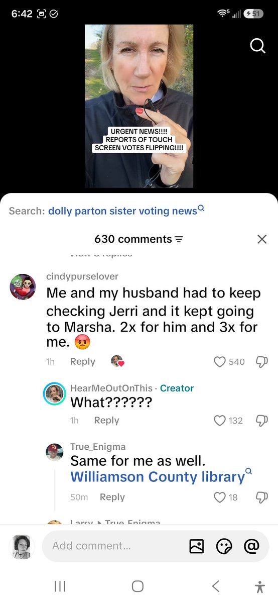 PanickedFoodie's tweet photo. 🚨 VOTING FRAUD ALERT 

There are reports coming from all over the US for people that use touch screens for voting, their Democrat selections are being automatically switched to Republican. 

PLEASE DOUBLE, TRIPLE CHECK YOUR SELECTIONS BEFORE SUBMITTING. 

https://t.co/tsey64nuah https://t.co/LojjniEdLI