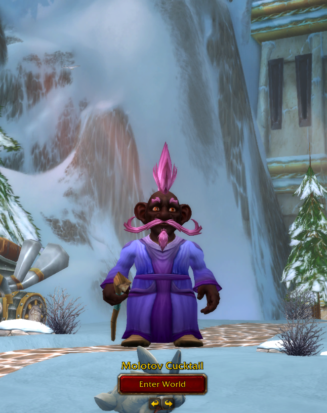 TakoWahki's tweet photo. acabo de criar o futuro melhor mago de Azeroth #WoWForever https://t.co/Nvjey048uK
