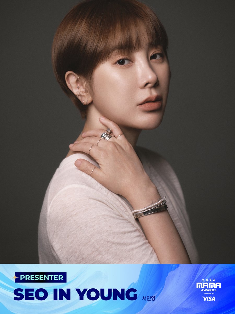 MnetMAMA's tweet photo. [#2026MAMA] PRESENTER ANNOUNCEMENT 

The stars are aligning! ✨
Introducing the presenters who will join us on this extraordinary journey at the 2026 MAMA AWARDS.

#MONIKA #모니카
#MOONSANGMIN #문상민
#ShunsukeMichieda #미치에다슌스케
#SEOINYOUNG #서인영

MOVE THE STARS,
A MUSIC INTERSTELLAR
2026 MAMA AWARDS

2026.11.20-21 (KST)
KYOCERA DOME OSAKA & Mnet Plus 
🔗 https://t.co/kfhn2fX3bg 

#MAMAAWARDS #2026MAMAAWARDS