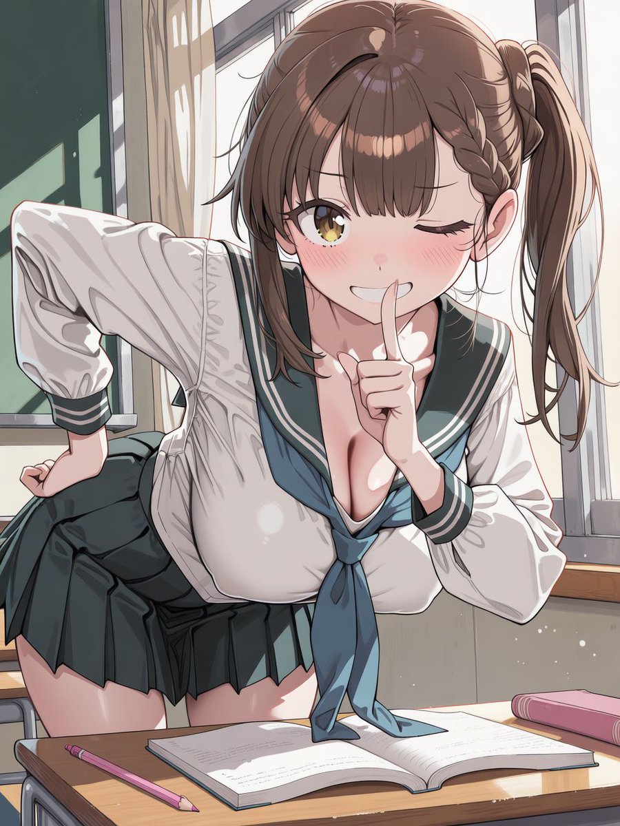 rei_tiya's tweet photo. 古都吹寿子 / Kotobuki Hisako 
生徒会にも穴はある!  / Even the Student Council Has Its Holes! 
SFW illustration, no nudity, no suggestive intent. https://t.co/RKVfhsADGB