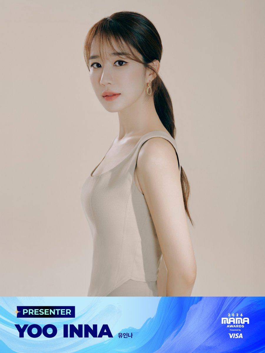 MnetMAMA's tweet photo. [#2026MAMA] PRESENTER ANNOUNCEMENT 

The stars are aligning! ✨
Introducing the presenters who will join us on this extraordinary journey at the 2026 MAMA AWARDS.

#SEORINA #설인아
#ONGSEONGWU #옹성우
#YOOINNA #유인나
#YOONKYUNGHO #윤경호

MOVE THE STARS,
A MUSIC INTERSTELLAR
2026 MAMA AWARDS

2026.11.20-21 (KST)
KYOCERA DOME OSAKA & Mnet Plus 
🔗 https://t.co/kfhn2fX3bg 

#MAMAAWARDS #2026MAMAAWARDS