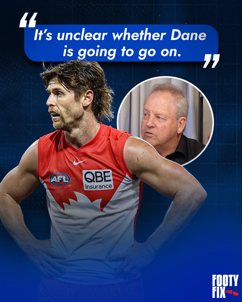 3AWisfootball's tweet photo. Will Dane Rampe play on in 2027? 🤔

Former Swans list boss Kinnear Beatson weighs in. https://t.co/VZQDfEHX2F