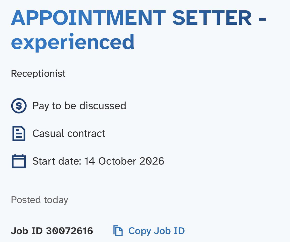_breadcapital's tweet photo. Look at this job we are trying to put beneficiaries into. No hourly rate and must provide your own equipment. If you work and stay on benefit there’s no way to accurately record casual hours so you fuck your benefit up aswell (debt vs overpayment week by week) https://t.co/vxf90OuugE
