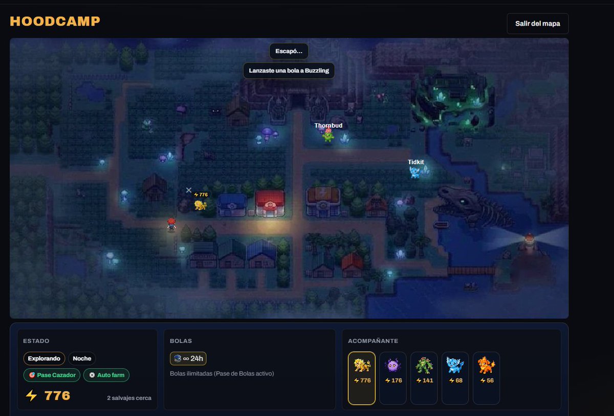 HoodiesRH's tweet photo. 🌙 Night has fallen... also in the Hoodcamp! 🏕️

✨The beauty of a true IDLE RPG on @RobinhoodApp  go to sleep while our Trainer and Hoodies keep exploring, farming passive tokens, and hunting nocturnal creatures on auto-pilot. 🐾⚡   

🔥 Auto-farm active, balls ready, and squad set.   What level will your team reach by tomorrow morning? 👀💬

👇 Lock in your Early Access now: https://t.co/zFC2QYRXjW