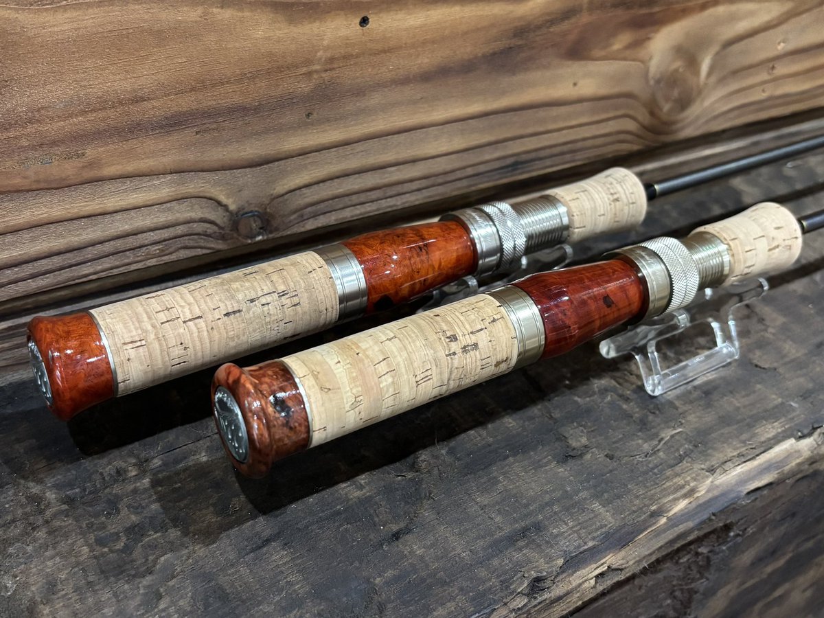 l_r_factory's tweet photo. 《ITOYSK様分》
【ExpertCustom EXC-510UL】
【ExpertCustom EXC-510ULX】
《依頼内容》
欠け凹みで傷んだグリップエンド(ウッド部)の修復。
#lr_custom_rod
#customrod
#カスタムロッド詳細↓
https://t.co/n8gWgcFbcU https://t.co/4Y2oQEGoui