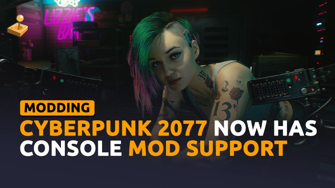 GameFrontCom's tweet photo. Cyberpunk 2077 Gets Official Mod Support, New Sidequests and a New Radio Station Tomorrow 👏👉https://t.co/XekRM4igPv https://t.co/MWnKsiAxJ2