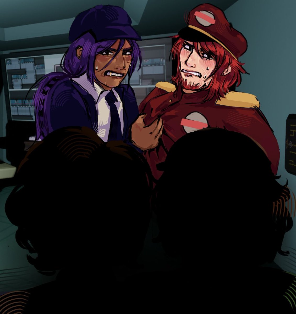 astranomaly's tweet photo. deleted scene trust #amongus #amongusshowfanart #amongusshow #camtain #purplexred #camtainfanart #trustworm https://t.co/EZEs5w9x7Q