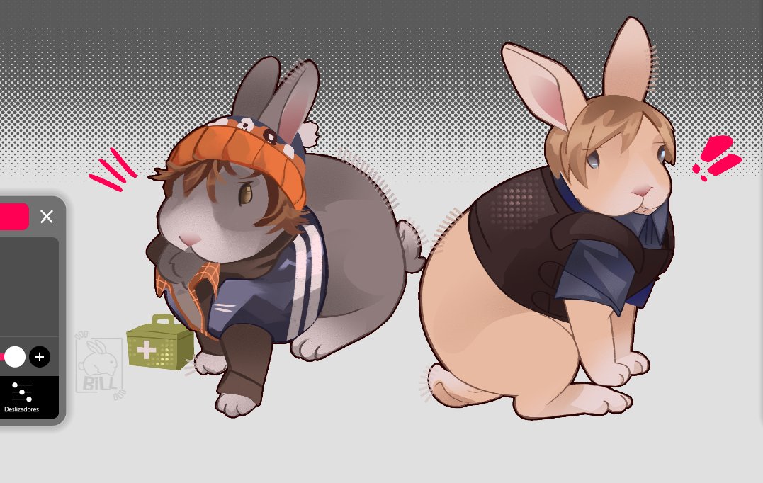 BILL_tibu's tweet photo. two frightened bunnies

#ResidentEvil #leonkennedy #bryanhodukavich https://t.co/gy5dGjRW8d